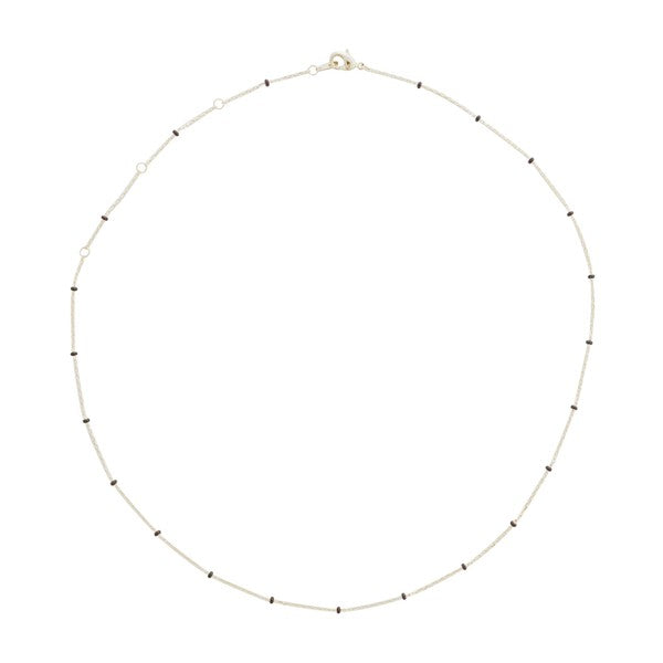 Mary Beaded Chain Rosary Necklace