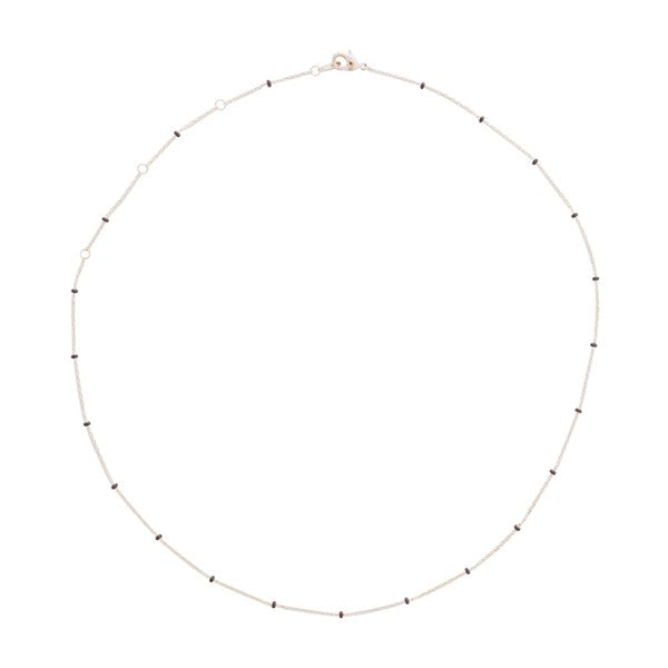 Mary Beaded Chain Rosary Necklace