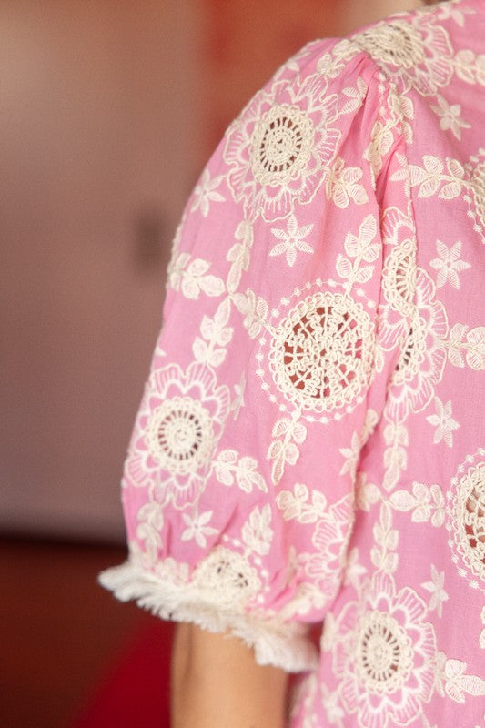 Embroidered Top
