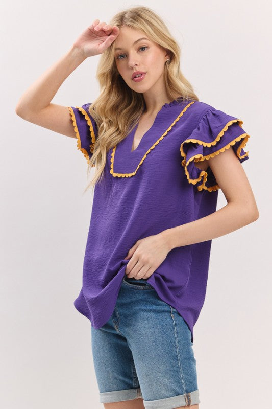 Casual Gameday Top