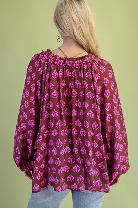 Printed Blouse