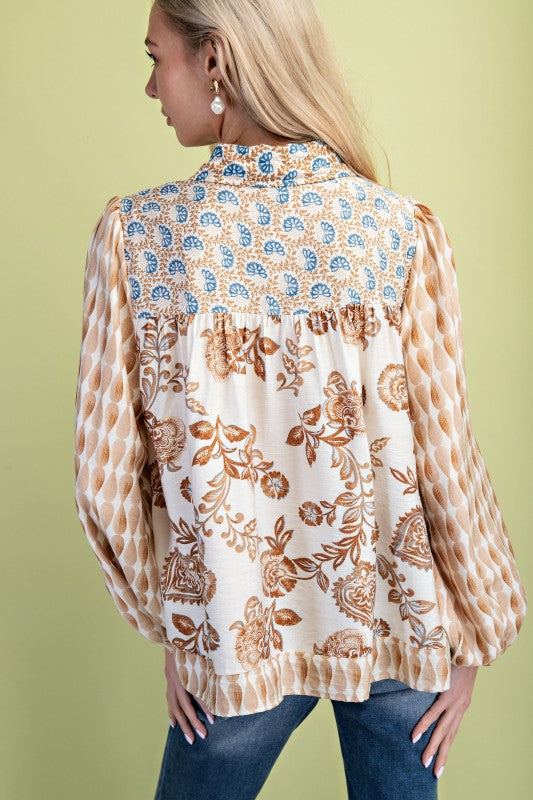 Button Down Blouse