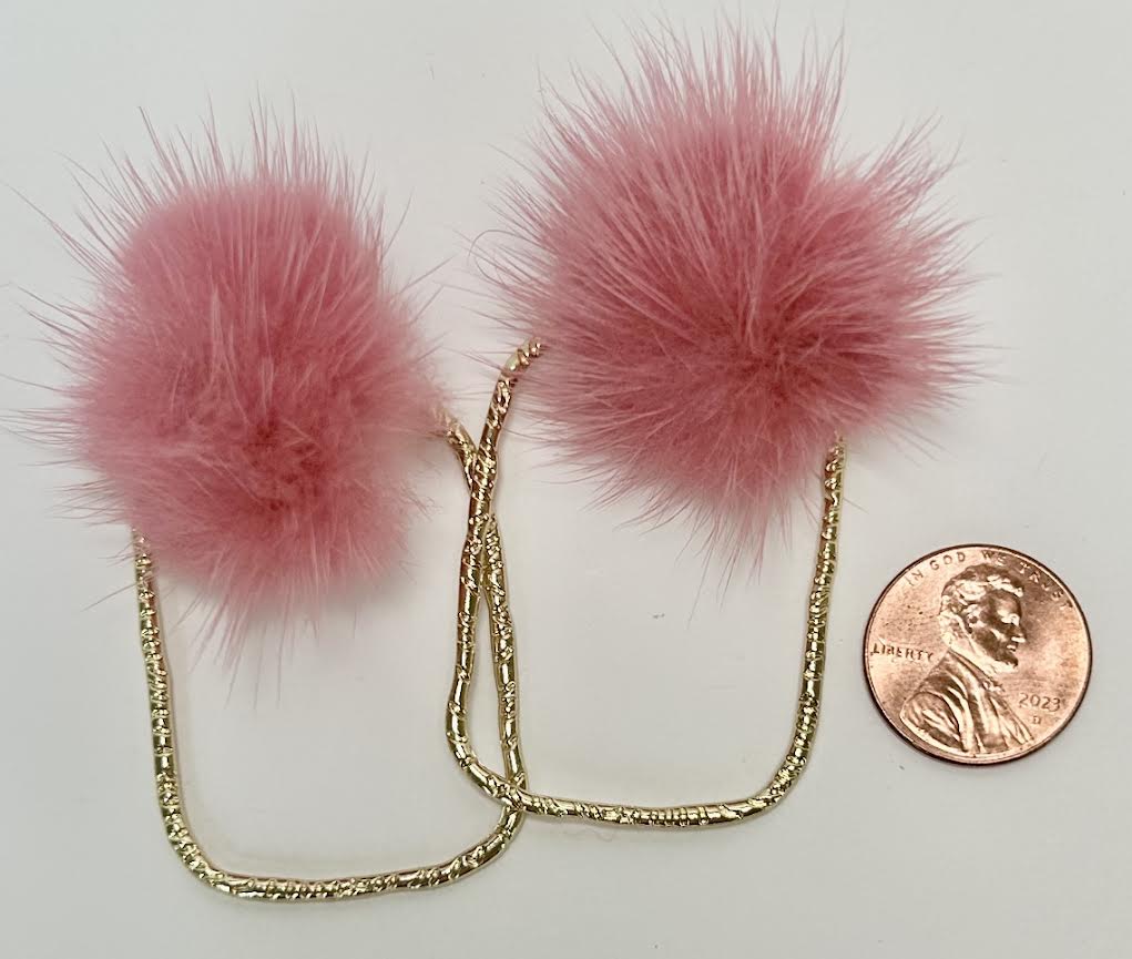 FUN Fur Ball Top Hoops