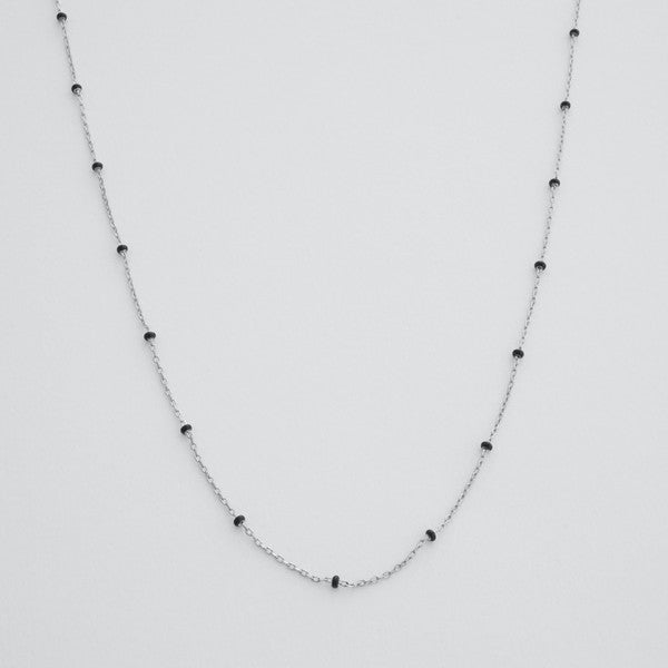 Mary Beaded Chain Rosary Necklace
