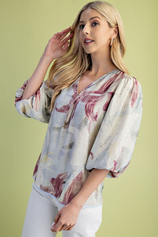 Floral Printed Blouse