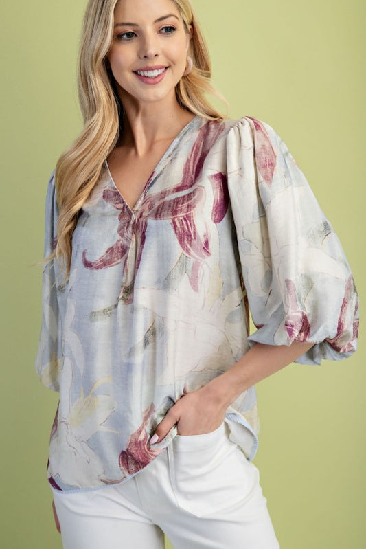 Floral Printed Blouse