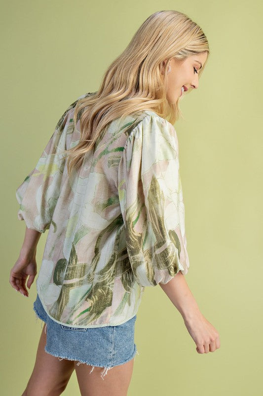 Floral Printed Blouse