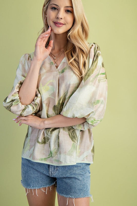 Floral Printed Blouse
