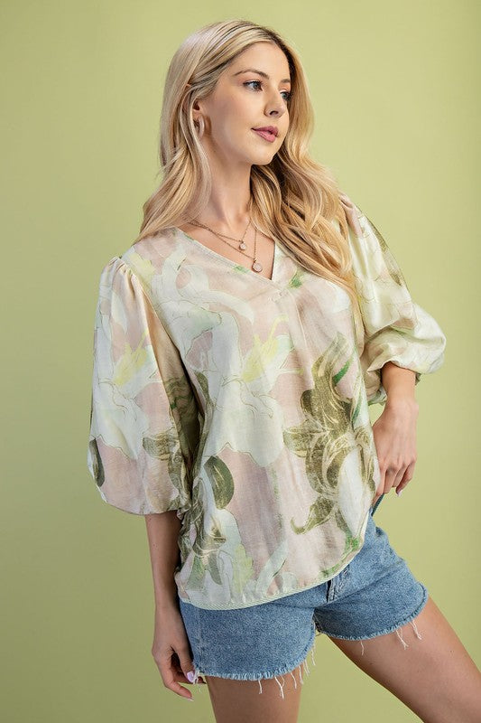 Floral Printed Blouse