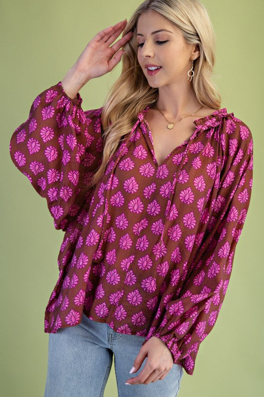 Printed Blouse