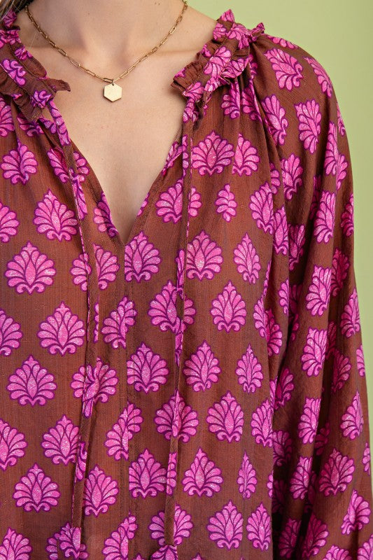 Printed Blouse