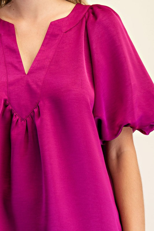Puff Sleeve Top