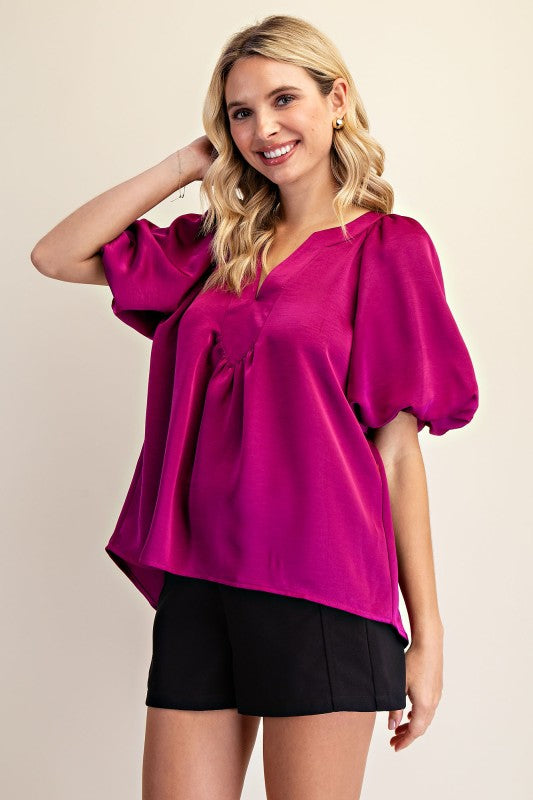 Puff Sleeve Top