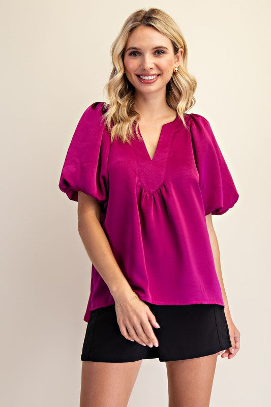 Puff Sleeve Top
