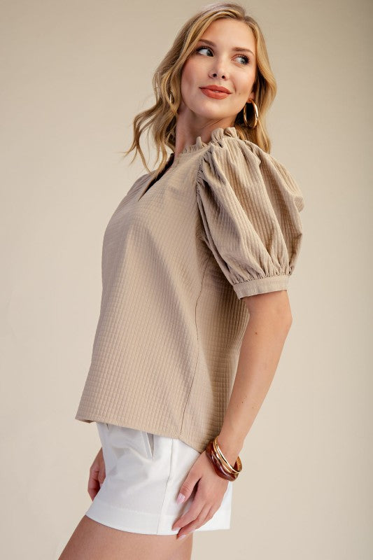 Ruffle Elegant Top