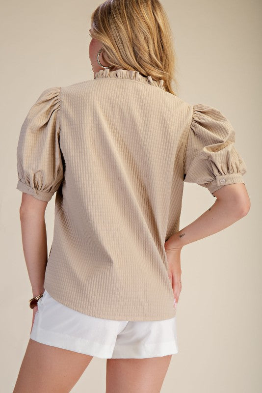 Ruffle Elegant Top