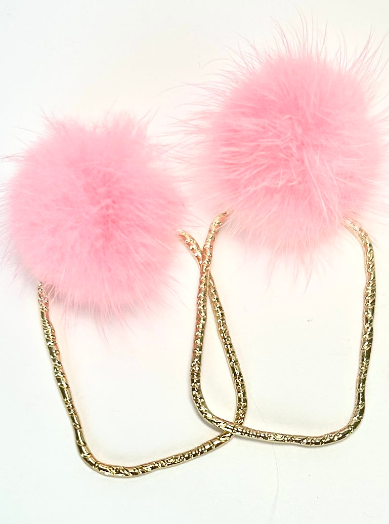 FUN Fur Ball Top Hoops