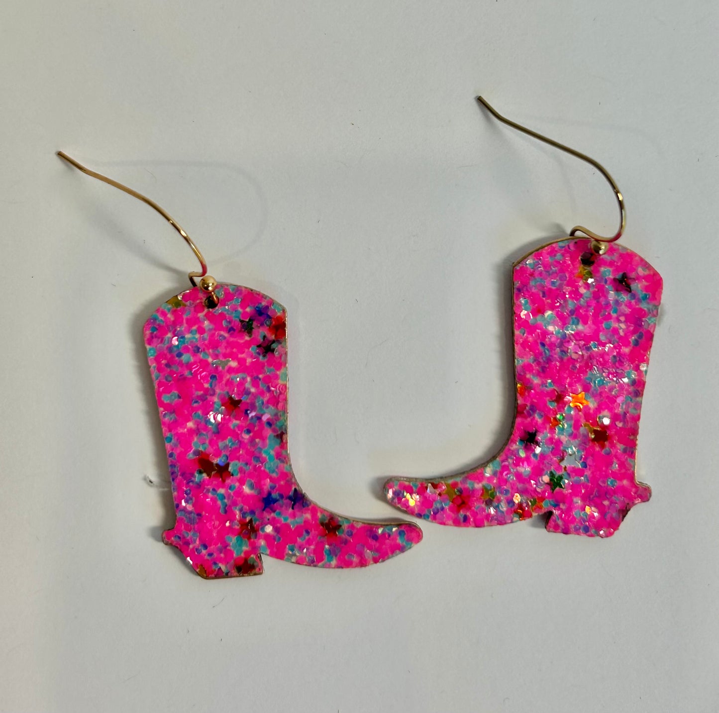 Glittered Cowgirl Boot