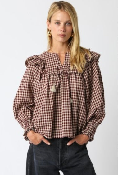 Teagan Gingham Shirt